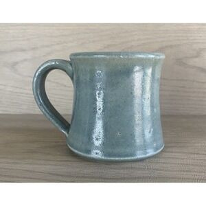 Signed Pottery Mug Coffee Cup